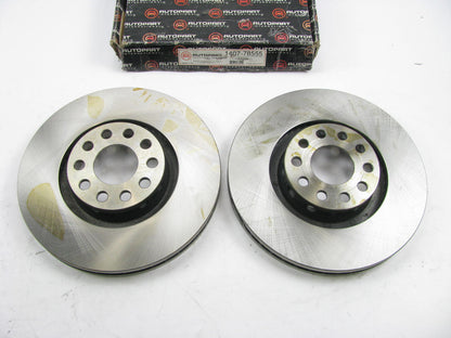 (2) Autopart International 1407-78555 Front Disc Brake Rotor 2002-2004 VW Passat