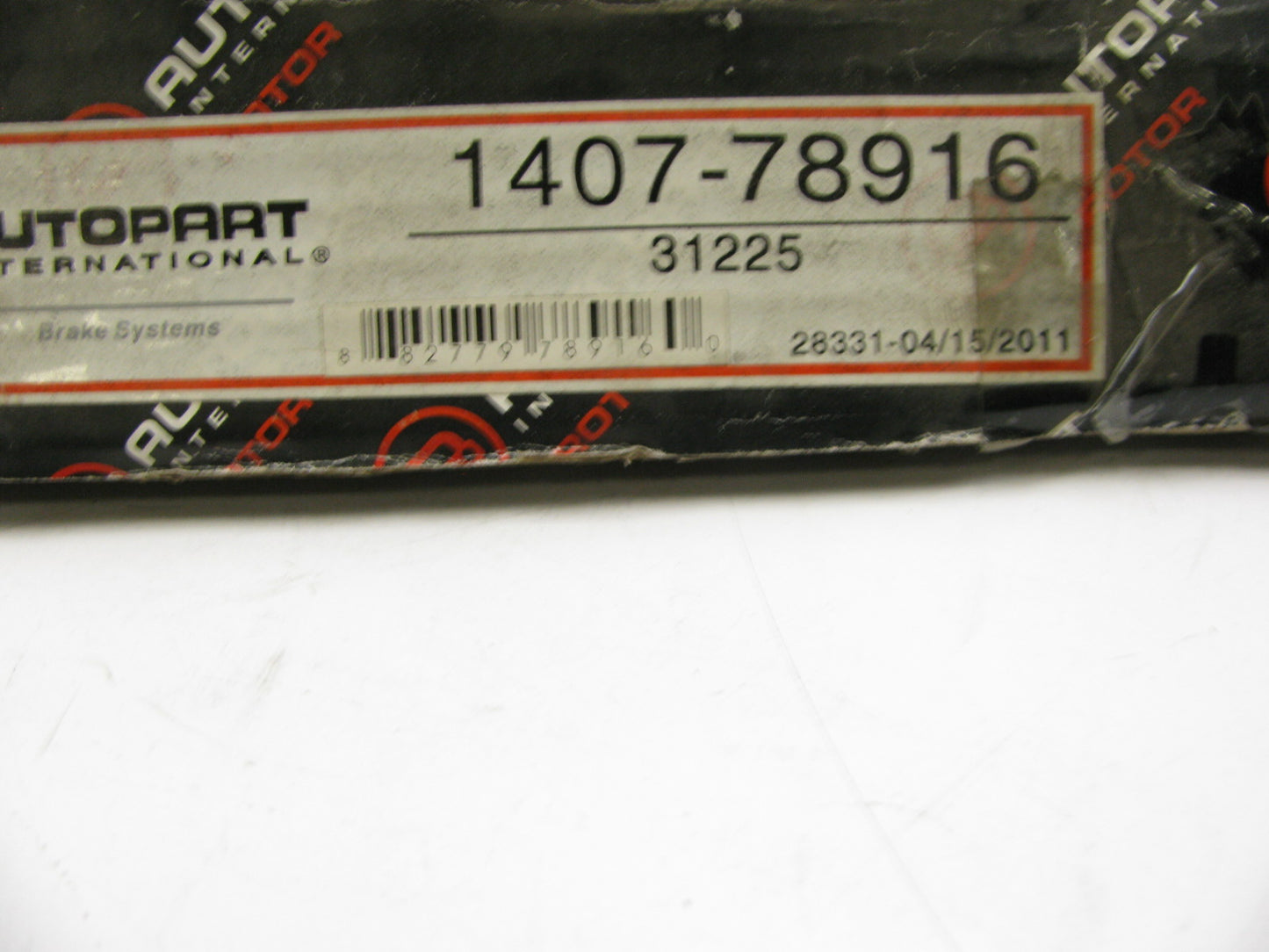 Autopart 1407-78916 Rear Disc Brake Rotor For 1997-2004 Mitsubishi Diamante