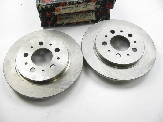 (2) Autopart International 1407-78933 Rear Brake Rotor - INDEPENDENT REAR ONLY