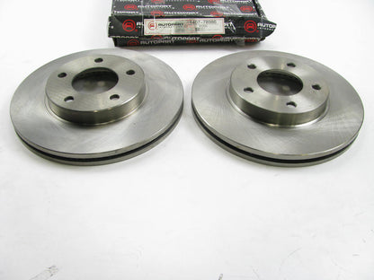 (2) Autopart 1407-78986 Front Brake Rotors PAIR - 1998-2002 Mazda 626