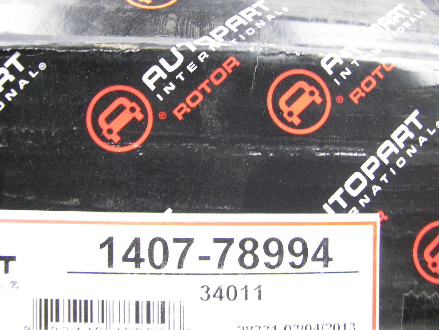 (2) Autopart International 1407-78994 Rear Disc Brake Rotor