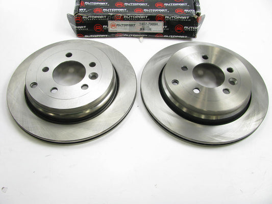 Autopart International 1407-79894 Rear Brake Rotors For 2005-2007 Land Rover LR3
