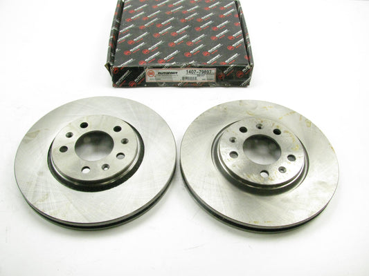 (x2) Autopart 1407-79897 Front Disc Brake Rotor For 2006-09 Solstice 2007-10 Sky