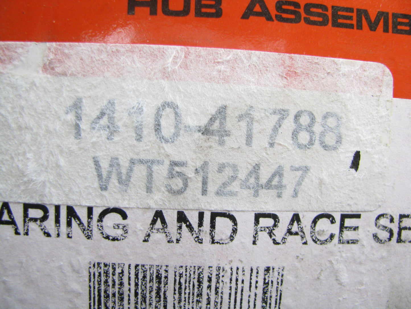 Autopart International 1410-41788 Wheel Bearing And Hub Assembly - Rear