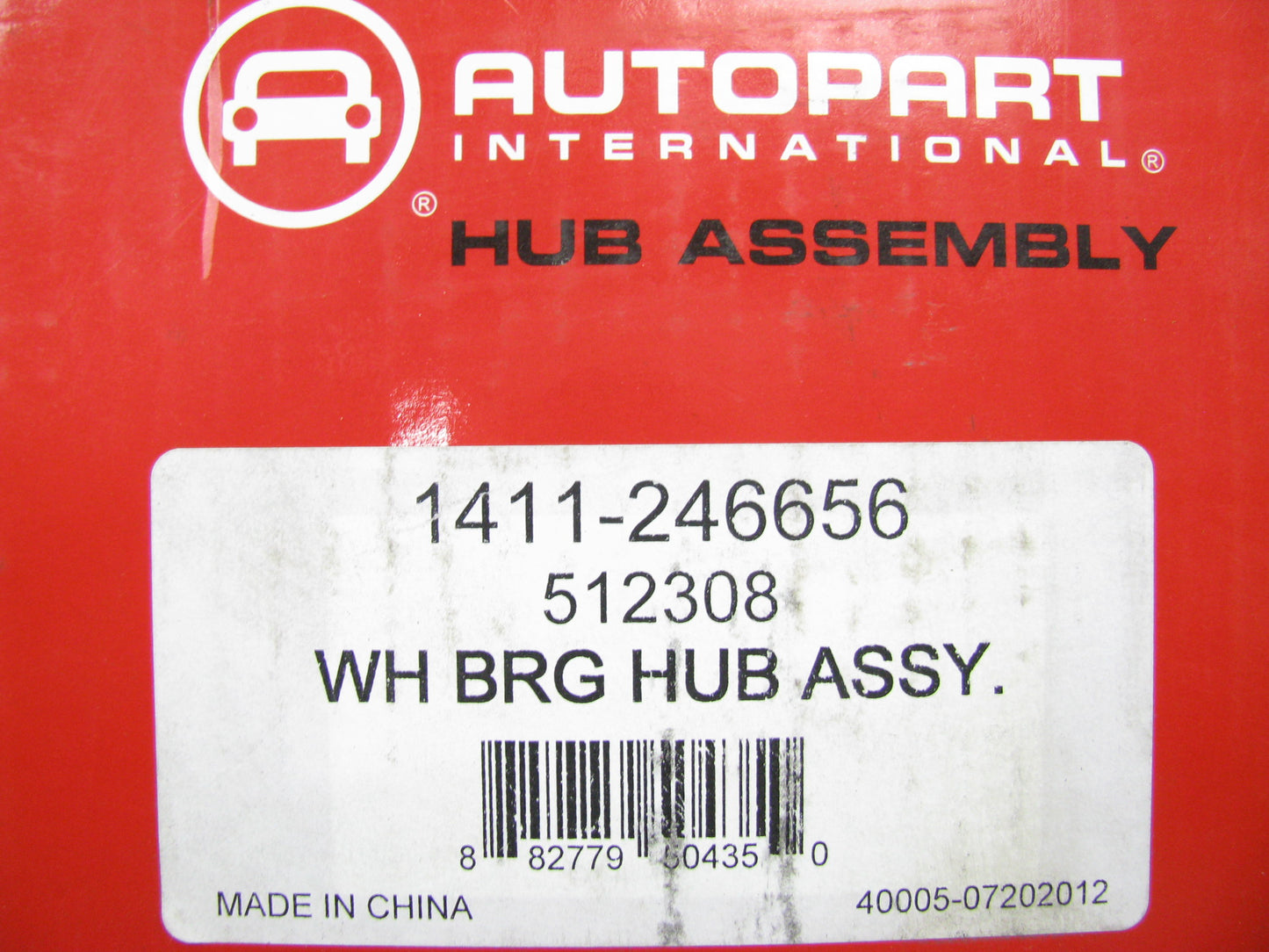 (2) Autopart International 1411-246656 Rear Wheel Hub Bearings - PAIR