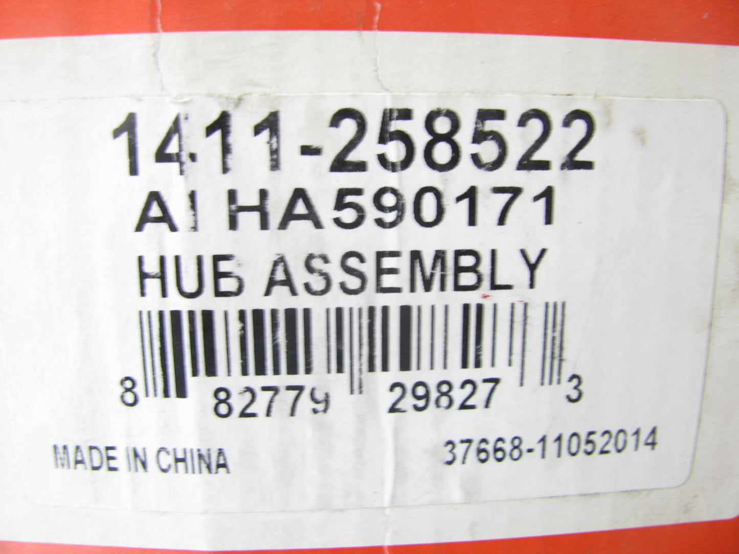 Autopart International 1411-258522 Wheel Bearing And Hub Assembly - Rear