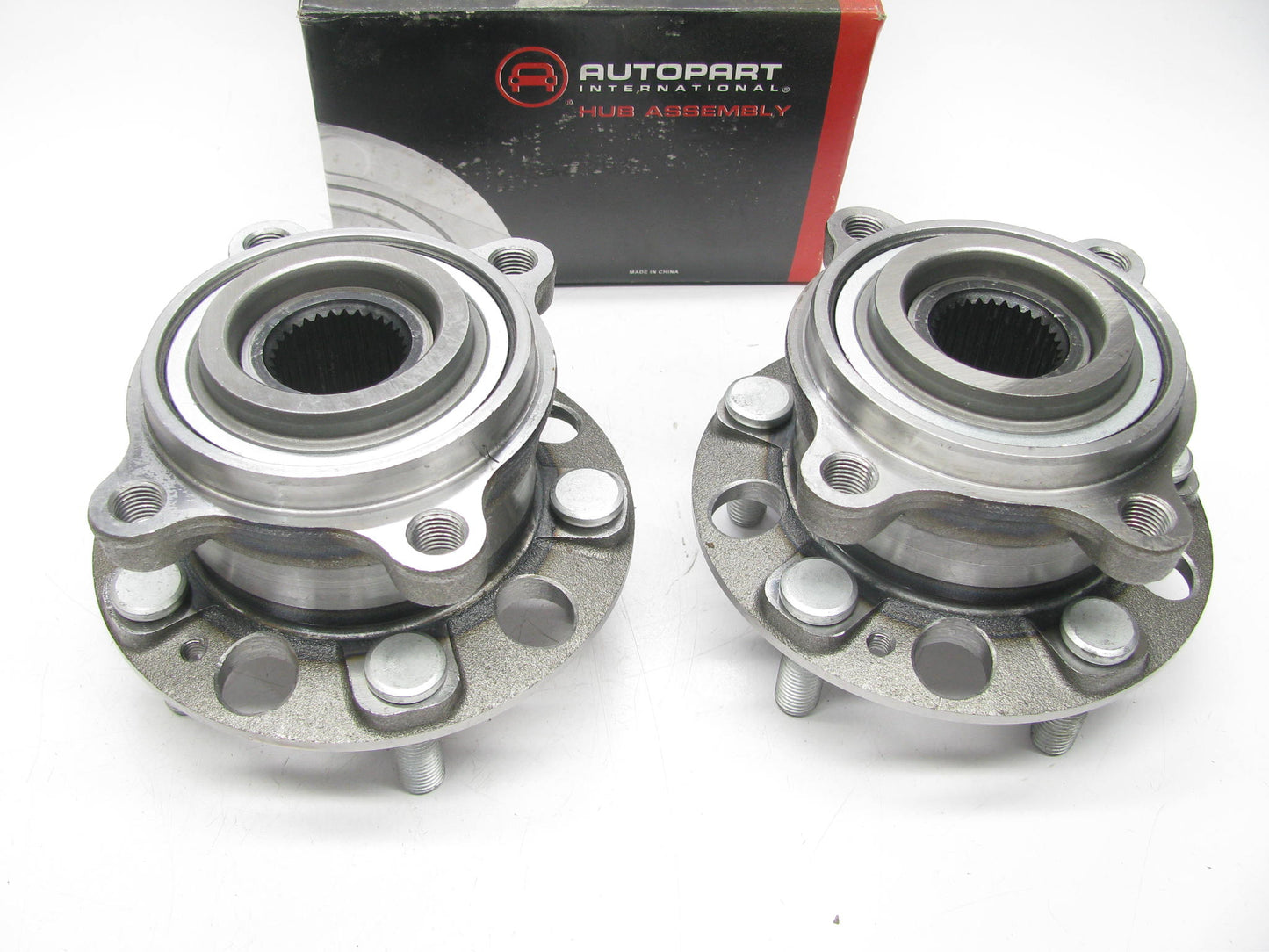 (2) Wheel Bearing Hub Assembly Rear 1411-425158 For 10-16 Genesis Coupe