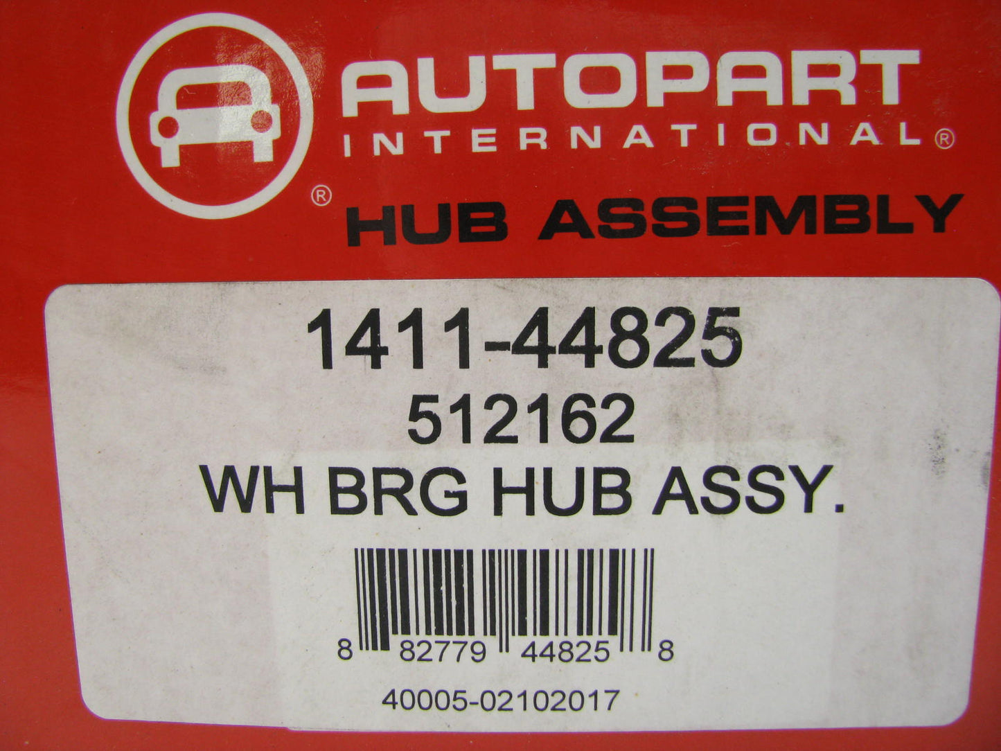 Autopart International 1411-44825 Wheel Bearing And Hub Assembly - Rear