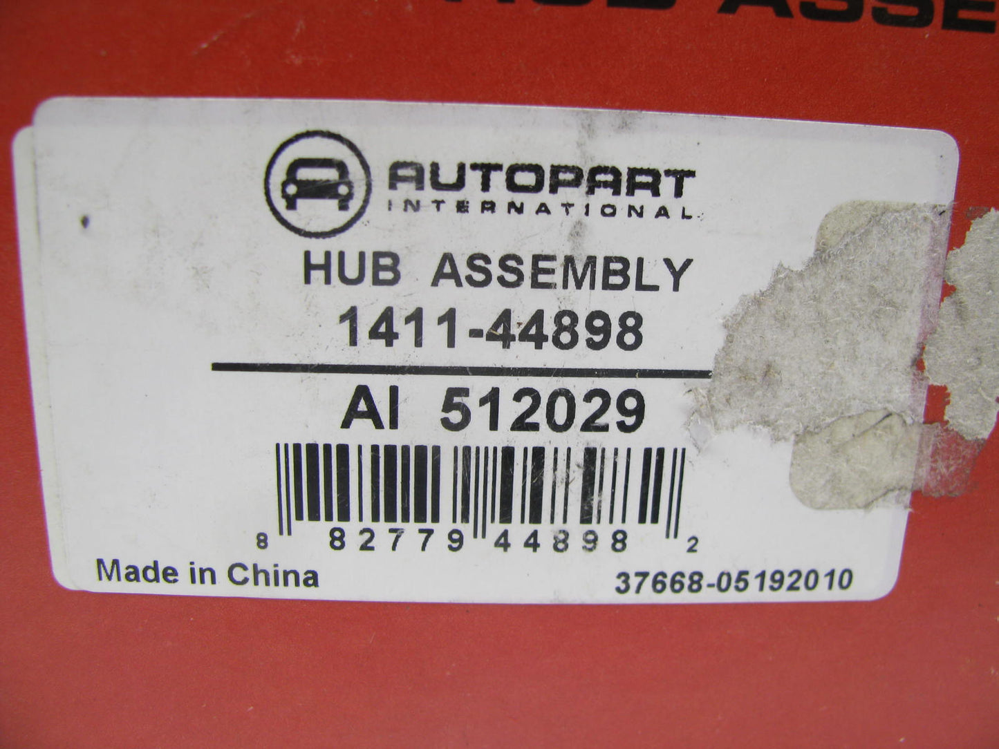 Autopart International 1411-44898 Rear Wheel Bearing & Hub Assembly