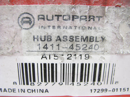 Autopart International 1411-45240 Wheel Bearing And Hub Assembly - Rear