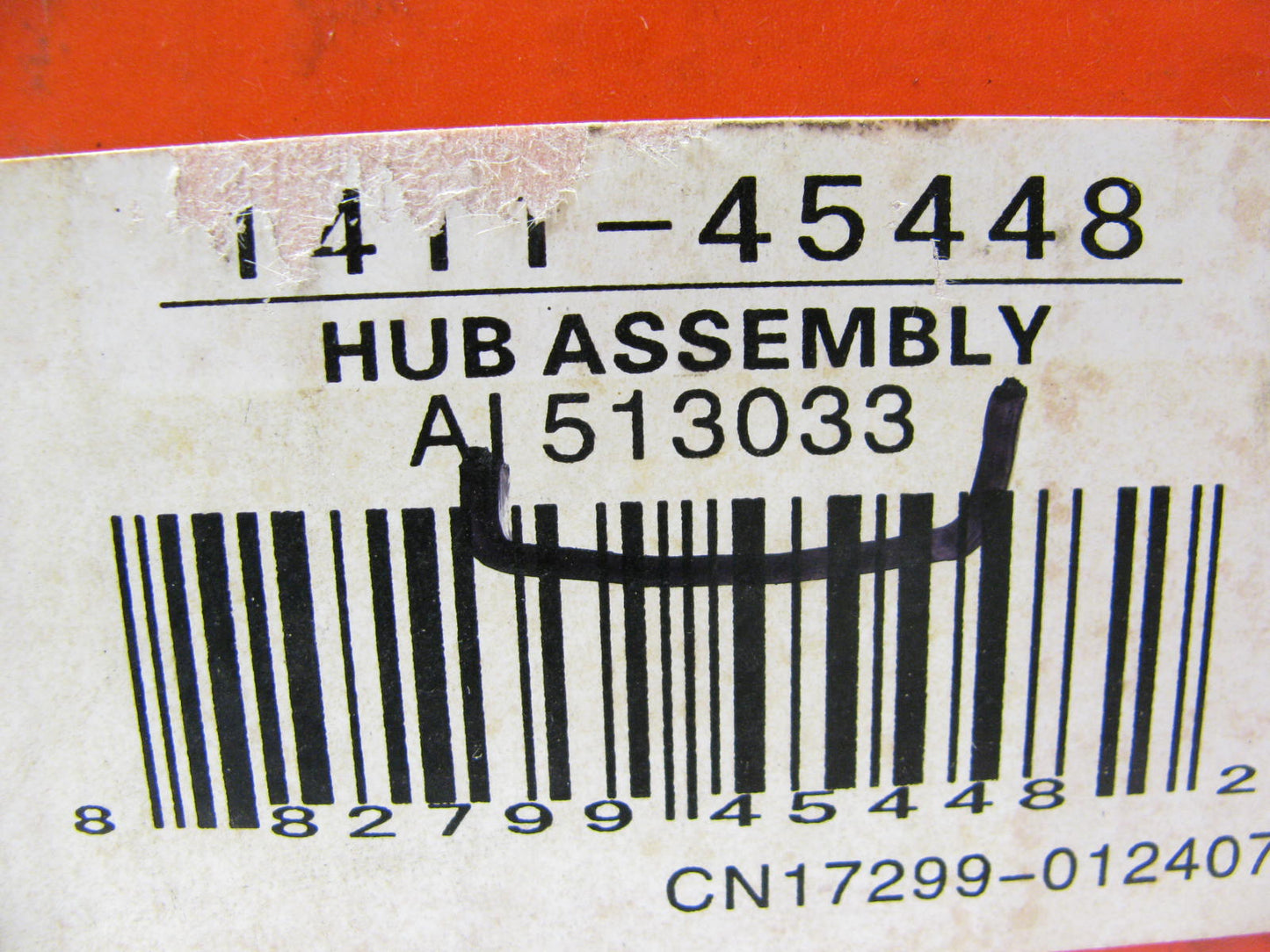 (2) Autopart International 1411-45448 REAR Wheel Bearing And Hub