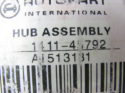 Autopart International 1411-45792 Wheel Bearing And Hub Assembly - Front