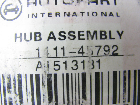 Autopart International 1411-45792 Wheel Bearing And Hub Assembly - Front