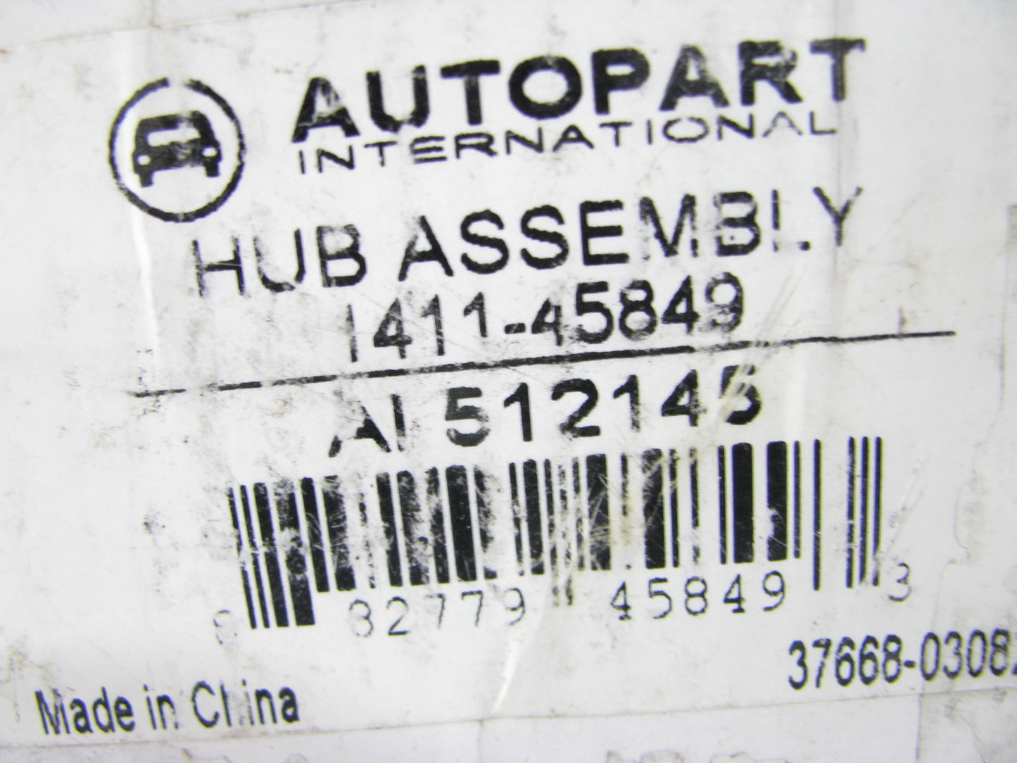 Autopart International 1411-45849 Wheel Bearing And Hub Assembly - Rear