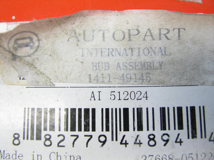 Autopart International 1411-49145 Wheel Bearing And Hub Assembly - Front