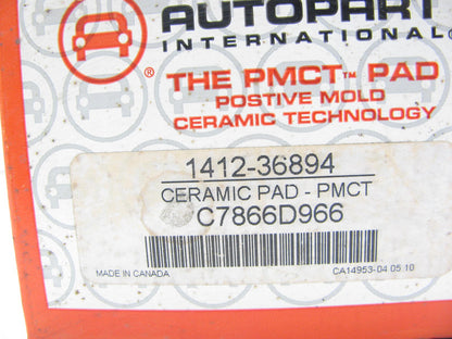 Autopart International 1412-36894 Front Disc Brake Pad Set - Ceramic