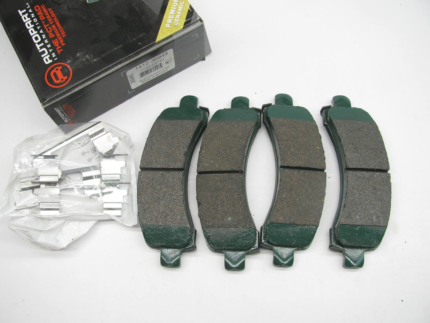 Autopart International 1412-36948 Rear Disc Brake Pads