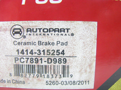 Autopart 1414-315254 Rear Disc Brake Pads For 2003-2008 Express Savana 3500