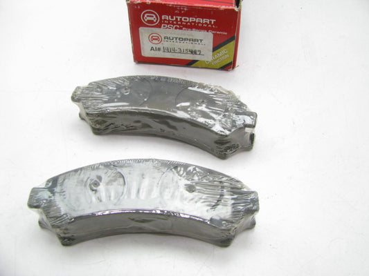 Autopart International 1414-315487 Ceramic Disc Brake Pads - Front