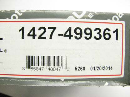 (2) Autopart 1427-499361 Rear Disc Brake Rotor For 2002-2006 Audi A4