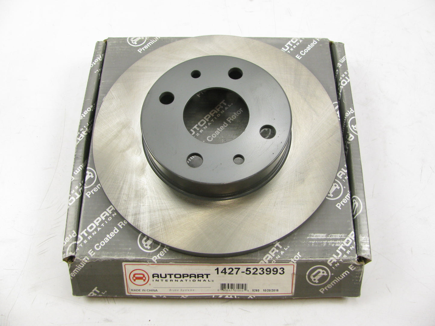 Autopart 1427-523993 Rear E-Coated Disc Brake Rotor For 2012-2019 Fiat 500