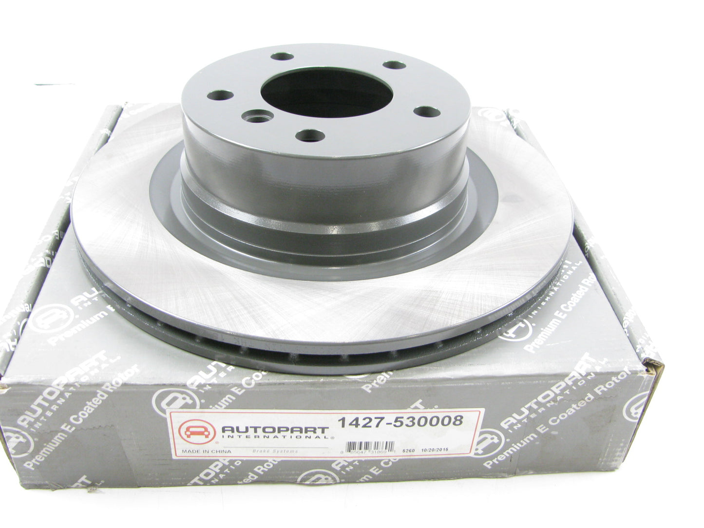 Autopart 1427-530008 Rear E-Coated Disc Brake Rotor For 2008-2013 BMW 128i