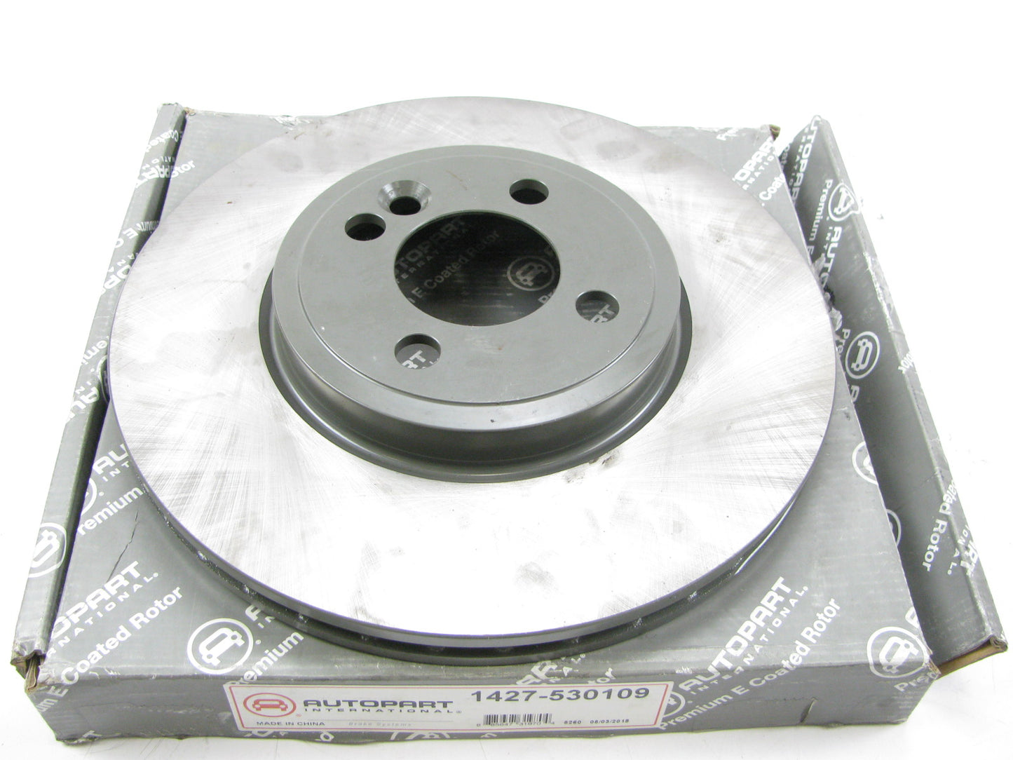 Autopart 1427-530109 Front E-Coated Disc Brake Rotor 2007-2015 Mini Cooper