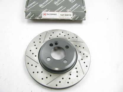 Autopart International 1427-530110 Front E-Coated Brake Rotor 09-11 Mini Cooper