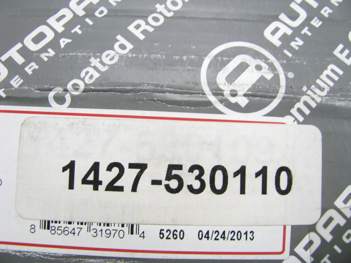 Autopart International 1427-530110 Front E-Coated Brake Rotor 09-11 Mini Cooper