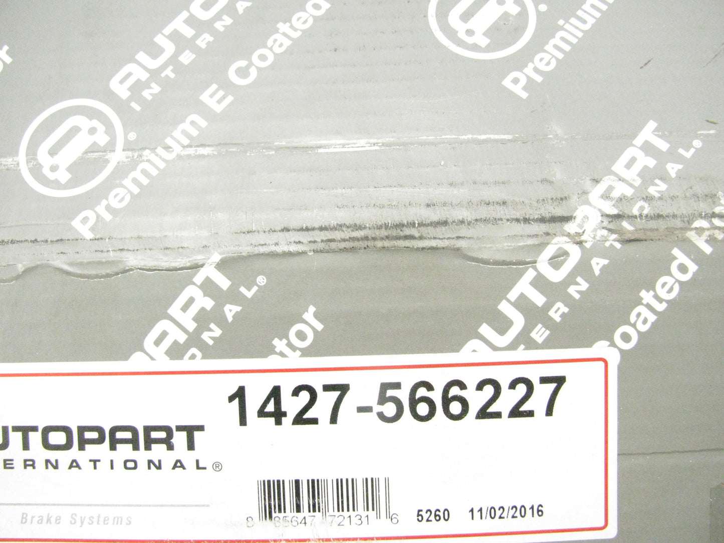 Autopart International 1427-566227 Disc Brake Rotor - Front