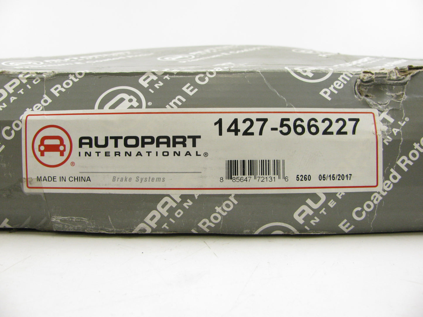 Autopart International 1427-566227 Front E-Coated Disc Brake Rotor