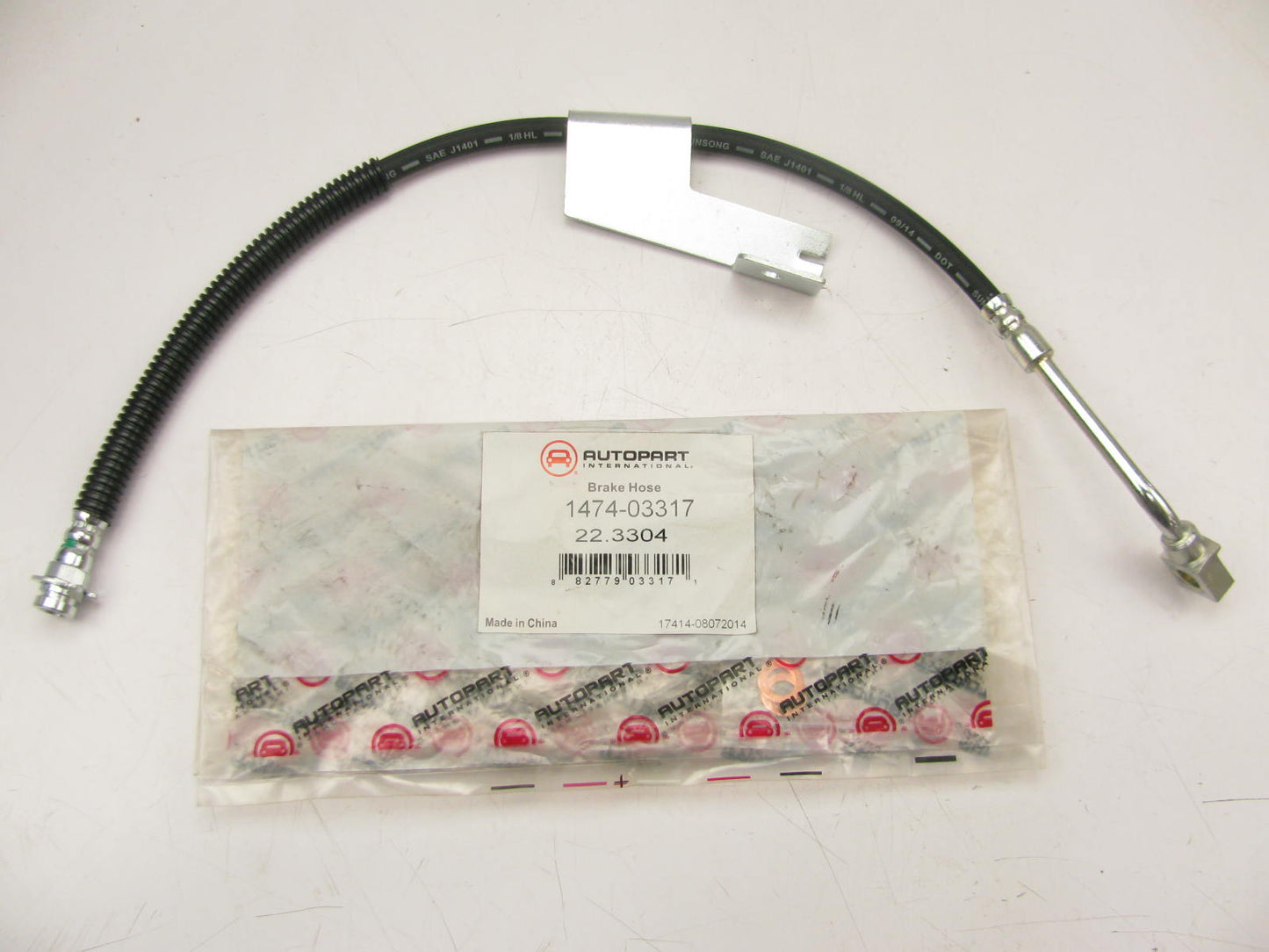 Autopart International 1474-03317 Brake Hydraulic Hose - Front Left