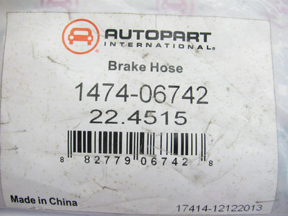 Autopart 1474-06742 Rear Center Brake Hydraulic Hose 1999-2004 Ford F-350 S/D