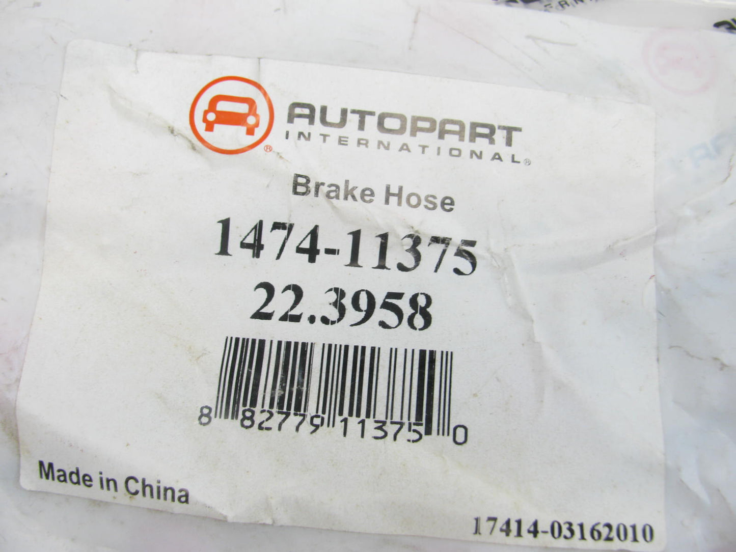 Autopart International 1474-11375 Brake Hydraulic Hose - Rear Left / Right