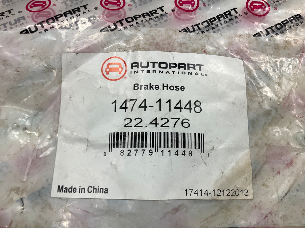 Autopart 1474-11448 Front Right Brake Hose For 2001-2003 Toyota Prius