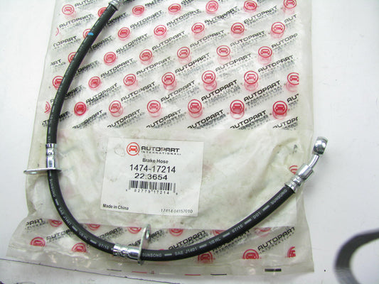 Autopart 1474-17214 Brake Hydraulic Hose Rear For 1990-1993 Acura Integra