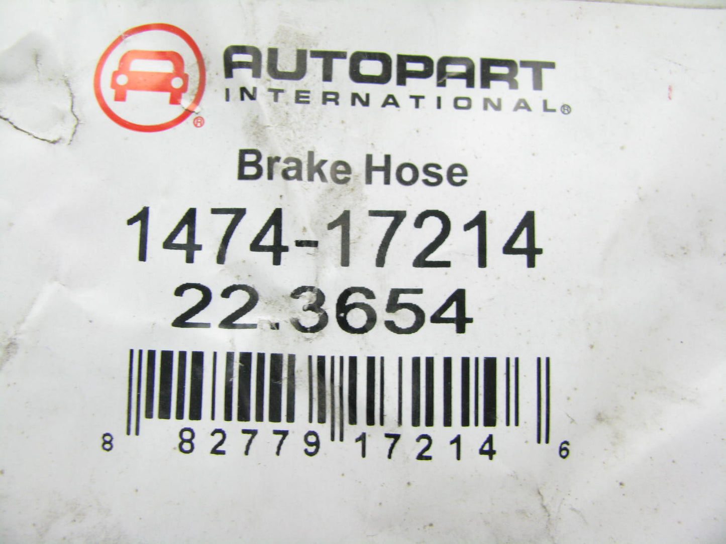 Autopart 1474-17214 Brake Hydraulic Hose Rear For 1990-1993 Acura Integra