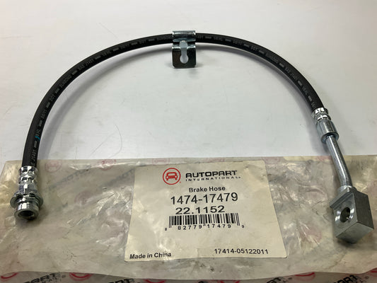 Autopart Intl 1474-17479 Front Left Brake Hose - 83-96 Chevy G30 G3500 RWD ONLY