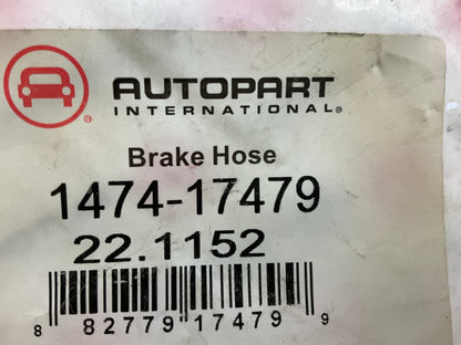 Autopart Intl 1474-17479 Front Left Brake Hose - 83-96 Chevy G30 G3500 RWD ONLY