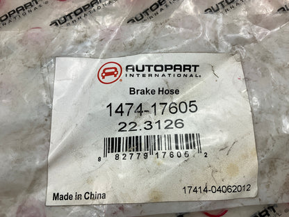 Autopart International 1474-17605 Front Right Brake Hose For 91-96 Dakota RWD