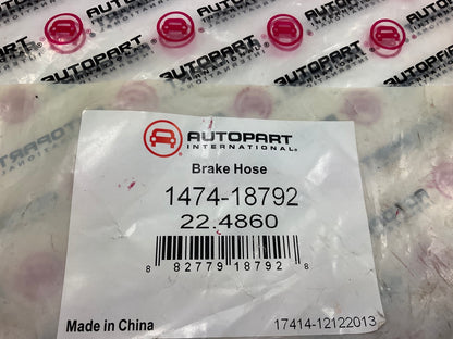 Autopart International 1474-18792 Rear Center Brake Hose For 2003 Subaru Impreza