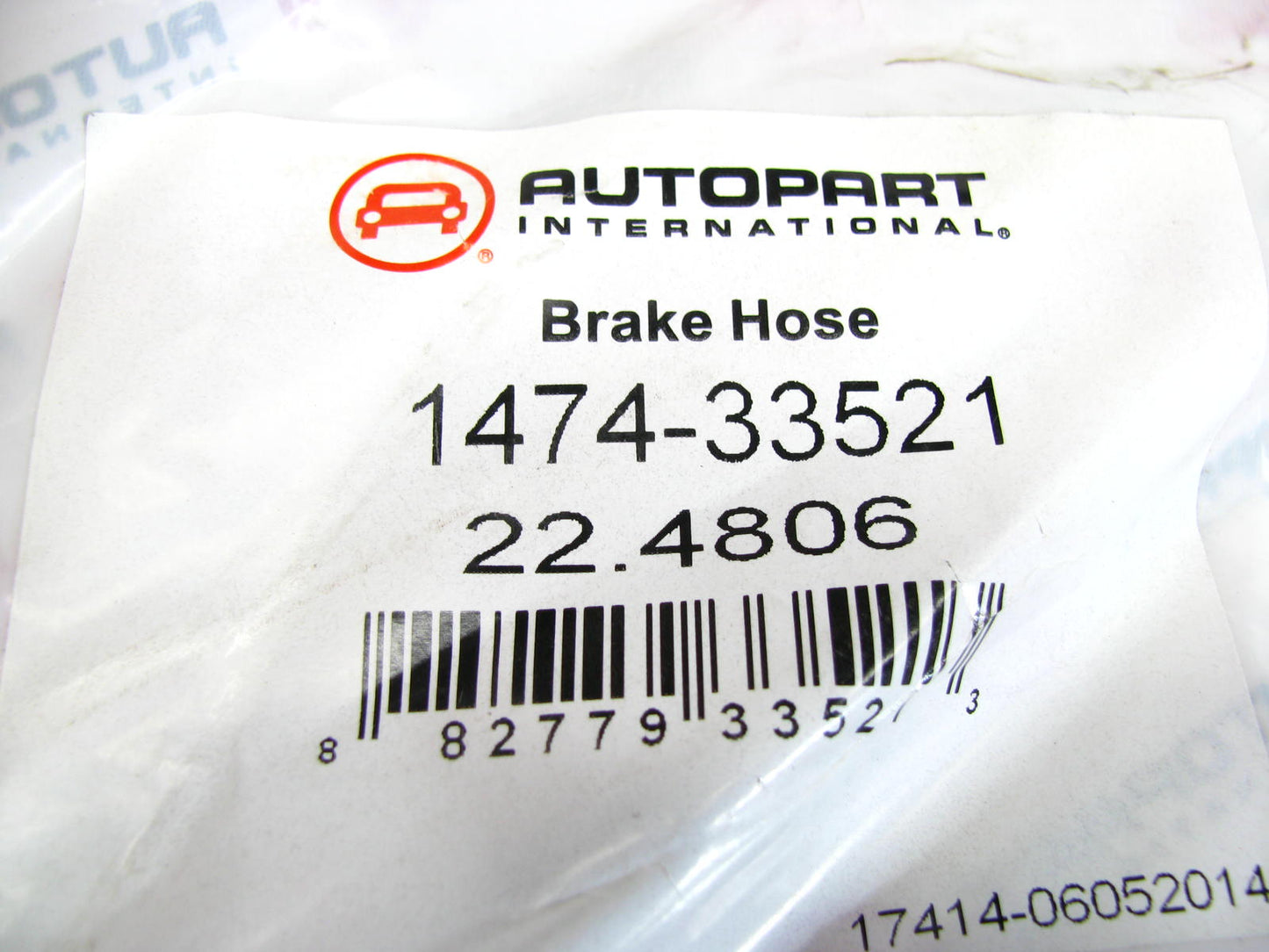 Autopart 1474-33521 Rear Left Brake Hydraulic Hose For 2004-13 Nissan Pathfinder