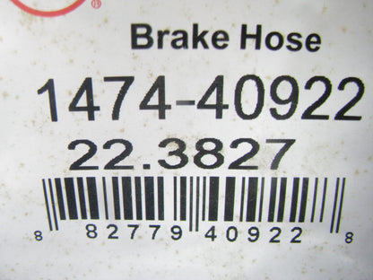 Autopart 1474-40922 Front Left Brake Hose For 91-93 Jeep Cherokee 91-92 Comanche