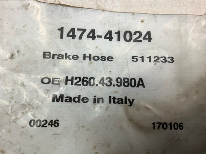 Autopart International 1474-41024 Front Brake Hose For 1988-1991 Mazda 929