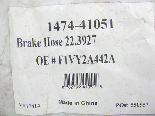 Autopart International 1474-41051 Brake Hydraulic Hose - Rear Left / Right