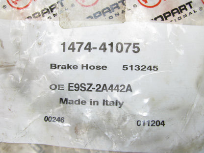 Autopart 1474-41075 Rear Right Brake Hydraulic Hose 1989-92 Thunderbird & Cougar