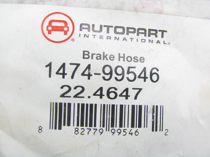 Autopart 1474-99546 Front Left Brake Hose For 2005-09 Ford Mustang W/O ABS