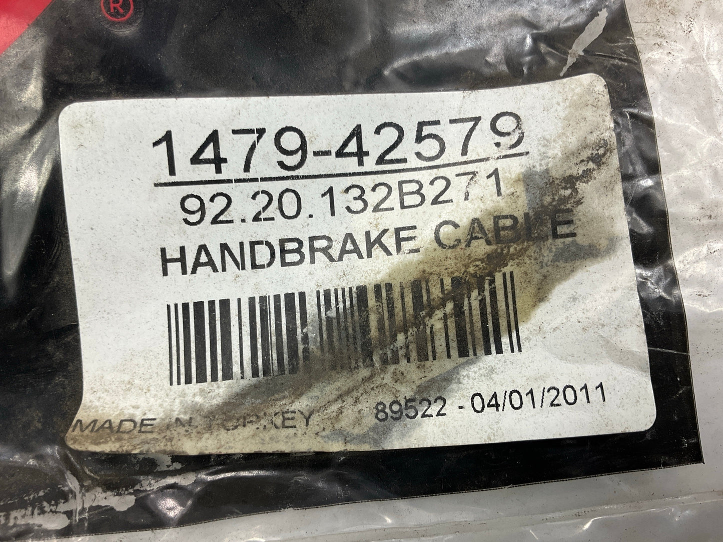 API 1479-42579 Rear Left Parking Brake Cable For 1988-1994 Dodge B150 90-94 B250
