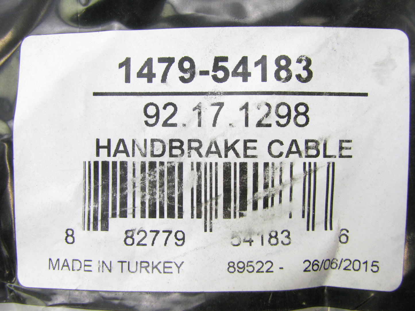 Autopart 1479-54083 Front Parking Brake Cable 1999-2000 Mercedes-Benz C43 AMG