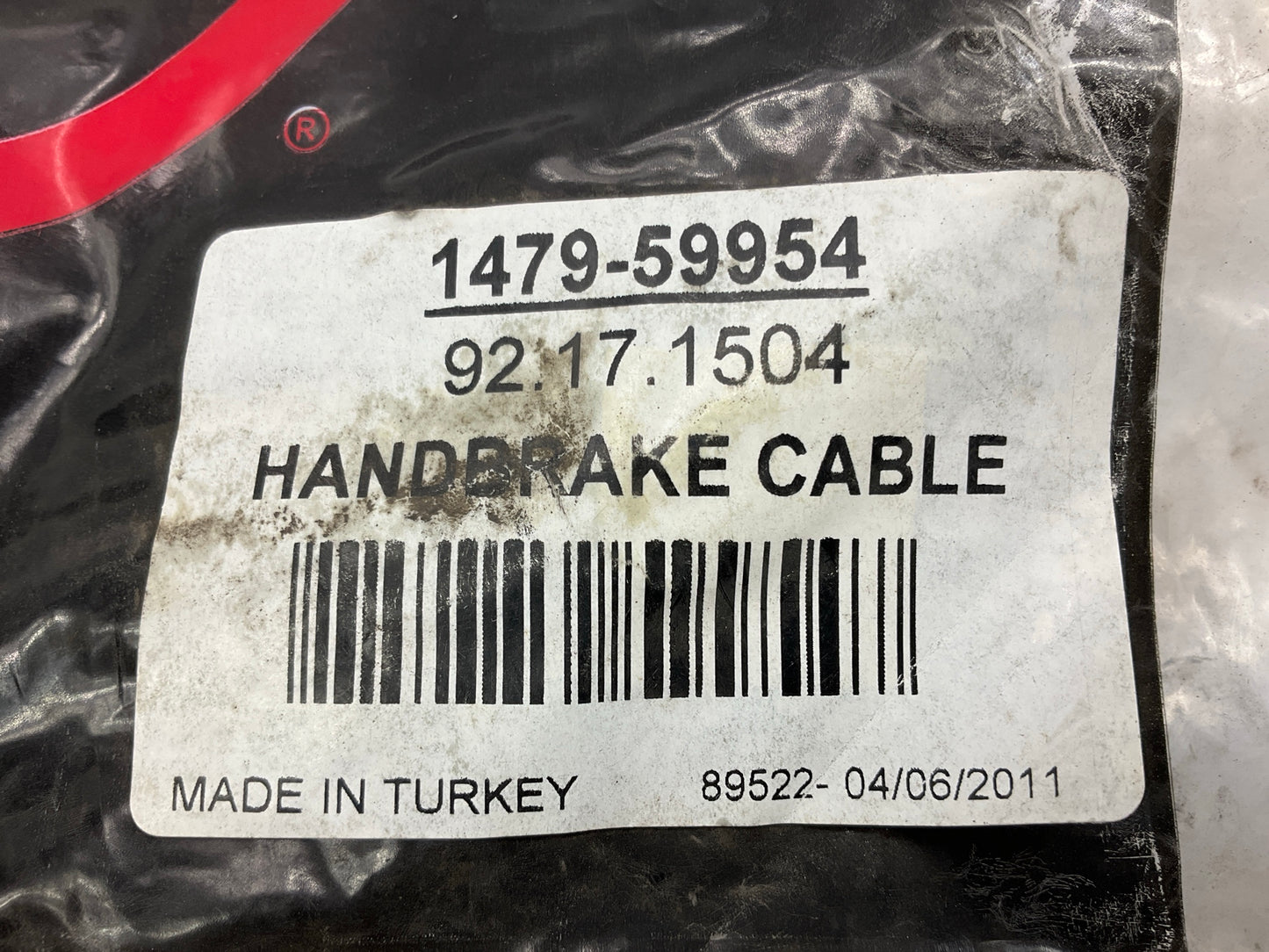 API 1479-59954 Rear Left Parking Brake Cable For 1987-1991 Toyota Camry